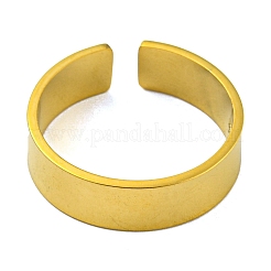 Кольца-манжеты с открытым глазом из нержавеющей стали 304&nbsp;RJEW-G306-02G