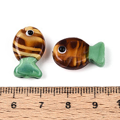 Бусы лэмпворк ручной работы&nbsp;LAMP-N021-41-A08