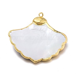 Натуральные черные губные оболочки большие подвески&nbsp;SSHEL-L017-04G