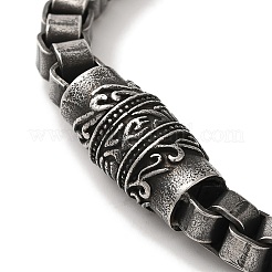 Браслеты-цепочки из хирургической нержавеющей стали 316 с магнитными застежками&nbsp;BJEW-Q349-06B-02