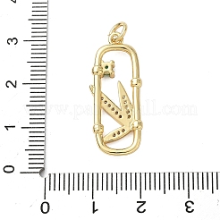 Латунные микро проложить кубического циркония подвески&nbsp;KK-A273-28G