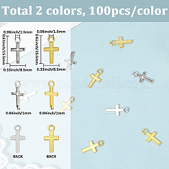 200 шт. 2 цвета подвески из сплава в тибетском стиле&nbsp;FIND-SC0019-83