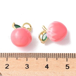 Латунные микро проложить кубического циркония подвески&nbsp;X-KK-A252-26A-G