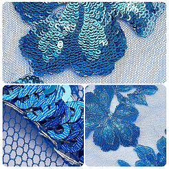 2 комплект цветочных полиэстеровых вышитых украшений&nbsp;DIY-GF0005-70A