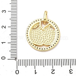 Латунные микро проложить кубического циркония подвески&nbsp;KK-P345-47G