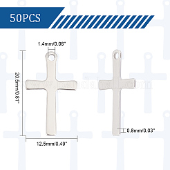 50 шт. подвески из нержавеющей стали 201&nbsp;STAS-UN0045-37P