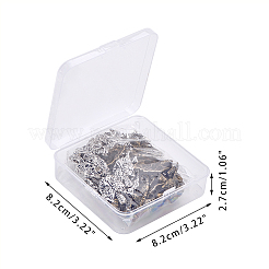 Сплавочные подвески тибетского стиля&nbsp;TIBEP-PH0004-91-WH