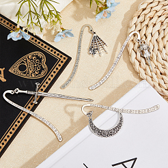 1 набор закладок-крючков из сплава в готическом стиле&nbsp;AJEW-FH0003-75