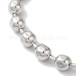 Браслеты из шариковой цепочки из нержавеющей стали 304&nbsp;BJEW-B092-05P