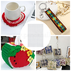 Листы холста pe сетки&nbsp;AJEW-WH20006-217D