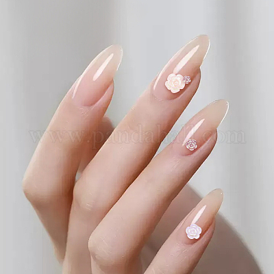 100 шт. светящиеся непрозрачные смоляные декодированные кабошоны&nbsp;MRMJ-SP0001-29-1