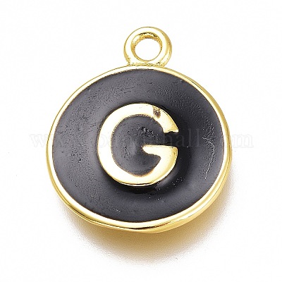 Латунь эмаль подвески&nbsp;KK-H103-02G-G-1