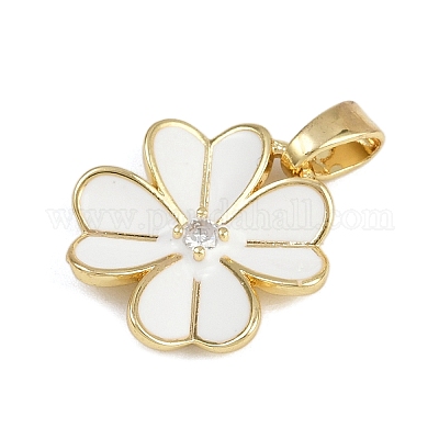 Латунные микро проложить кубического циркония подвески KK-Z123-20G-1