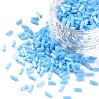 Непрозрачные цвета стеклянные стеклярус SEED-N005-001-B05-1