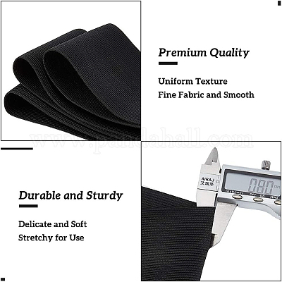 Плоский эластичный резиновый шнур / полоса&nbsp;OCOR-WH0032-38C-01-1