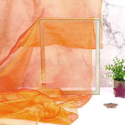 Органза ткань&nbsp;DIY-WH0308-692B-1