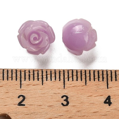 Резные бусины из синтетического коралла&nbsp;CORA-H003-01B-11-1