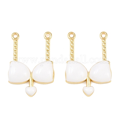 Латунь эмаль подвески&nbsp;KK-B167-03G-02-1