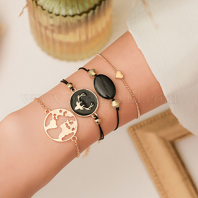 Браслеты из сплава&nbsp;WH-WG8BA7E-01-1