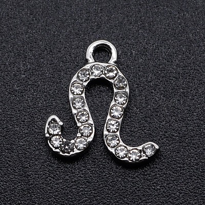 Подвески сплава Rhinestone&nbsp;PALLOY-S098-JN936-1-1