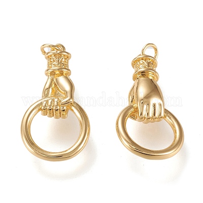 Латунные подвески&nbsp;KK-K250-07G-1