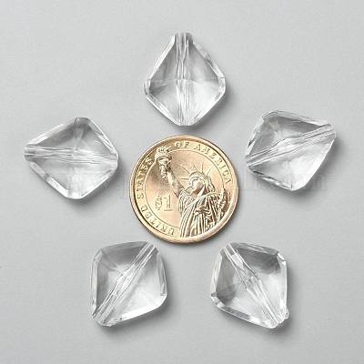 Прозрачные акриловые бусины&nbsp;PL6362Y-1