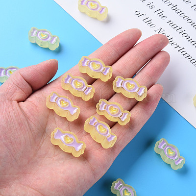 Прозрачные акриловые бусины&nbsp;MACR-S374-05B-01-1