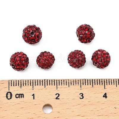 Pave disco бусины&nbsp;RB-H258-8MM-208-1