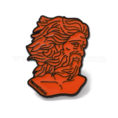 Эмалевые булавки на тему древнегреческой мифологии JEWB-M048-03B-1