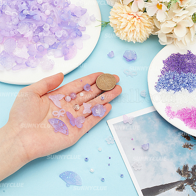 Бисер из стекла &nbsp;SEED-SC0001-48B-1