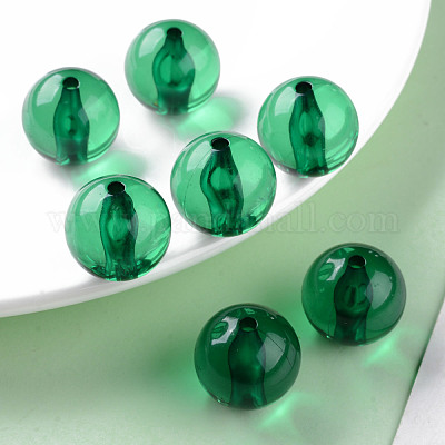 Прозрачные акриловые бусины&nbsp;MACR-S370-A20mm-735-1