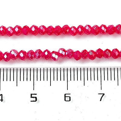 Запекание гальванических нитей стеклянных бусин DGLA-A039-J4mm-B21-1