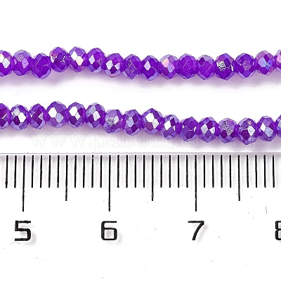 Запекание гальванических нитей стеклянных бусин DGLA-A039-J2MM-B05-1