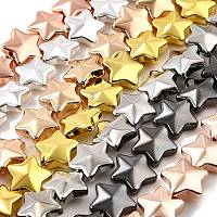 Стеклянные бусины с гальваническим покрытием &nbsp;EGLA-V001-03