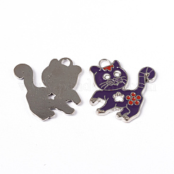 Подвески из сплава с эмалью&nbsp;LS-ENAM-P033-3