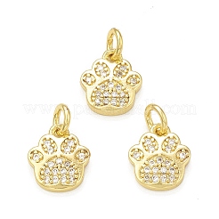 Покрытие стойки латунь микропаве прозрачные кубические циркониевые подвески&nbsp;X-KK-C011-58G