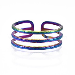 Манжетное кольцо из нержавеющей стали 304&nbsp;RJEW-N038-090