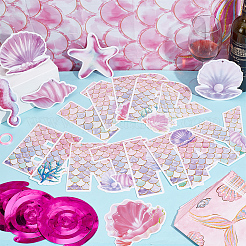 1 пакетик бумаги с узором в виде рыбьей чешуи&nbsp;DIY-NB0015-16