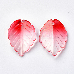 Прозрачный лак окрашенные стеклянные подвески&nbsp;LS-X-GLAA-S054-006B-03