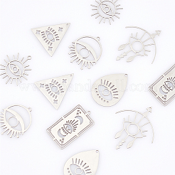 12 шт. 6 подвески из нержавеющей стали 201&nbsp;STAS-NB0001-15