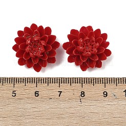 Резные бусины из окрашенного синтетического коралла&nbsp;CORA-Z001-01B