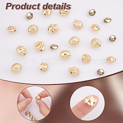 24шт 4 стильные латунные бусины&nbsp;KK-PH0006-16