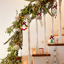 30 шт. 3-х стилистические зеркальные акриловые большие подвески&nbsp;OACR-GA0001-19