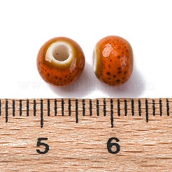 Фарфоровые бусины ручной работы&nbsp;PORC-D300-A41