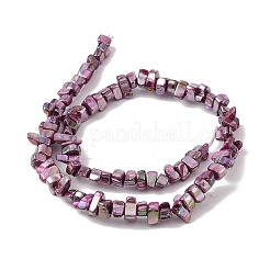 Нити бусин из натуральных пресноводных ракушек&nbsp;BSHE-H018-07F