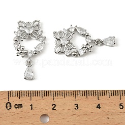 Латунные микро проложить кубического циркония подвески&nbsp;KK-C107-03P