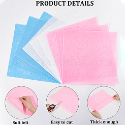 4 комплект 3-х цветного нетканого материала&nbsp;DIY-CP0012-12A