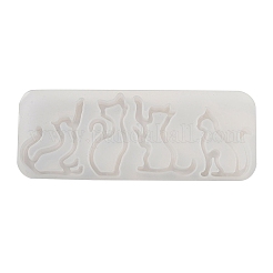 Силиконовые Молды для ключей в форме кошки&nbsp;SIL-B074-01A