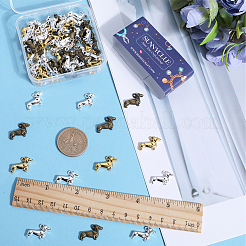 80 шт. 4 цвета подвески из сплава в тибетском стиле&nbsp;FIND-SC0007-37