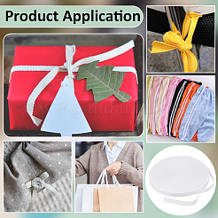 Хлопковая лента «елочка»&nbsp;SRIB-WH0011-248B